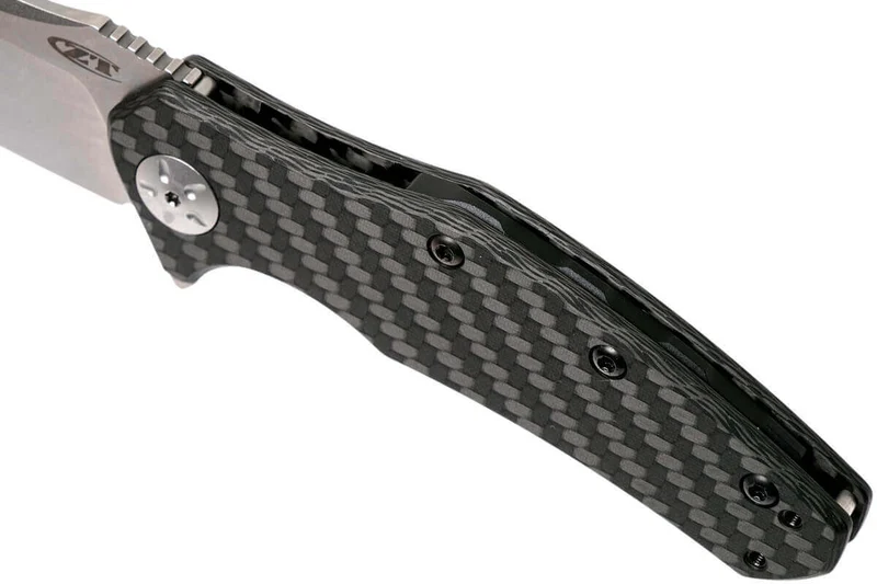 Couteau pliant Zero Tolerance ZT0770CF manche fibre de carbone 10,9cm