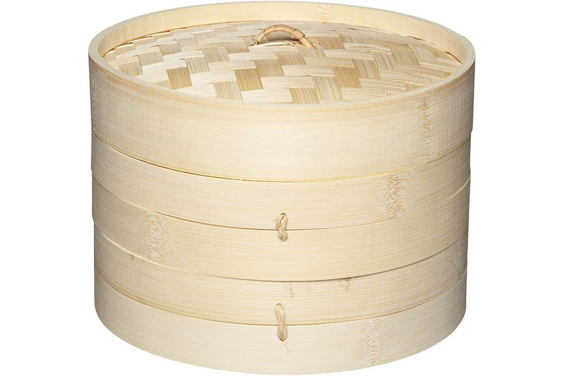 Cuiseur vapeur bambou Kitchen Craft 2 niveaux