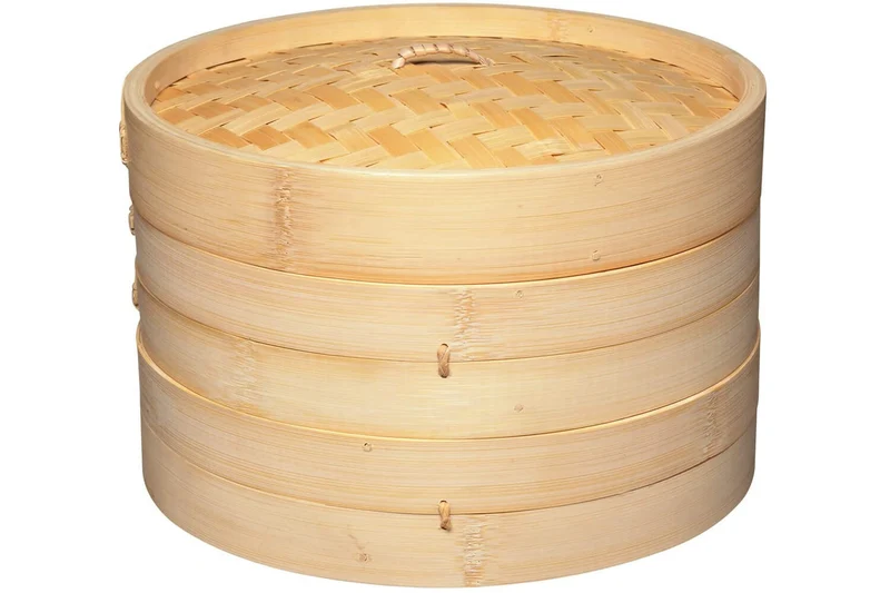 Cuiseur vapeur bambou Kitchen Craft 2 niveaux