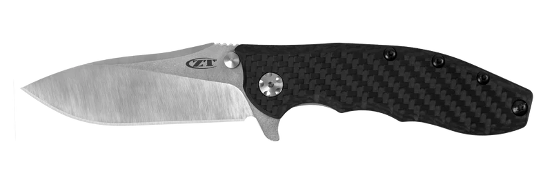 Couteau pliant Zero Tolerance ZT0562CF manche fibre de carbone et titanium 12,2cm