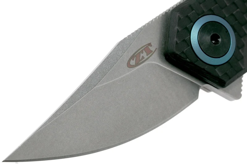 Couteau pliant Zero Tolerance ZT0022 manche carbone titanium 7,5cm