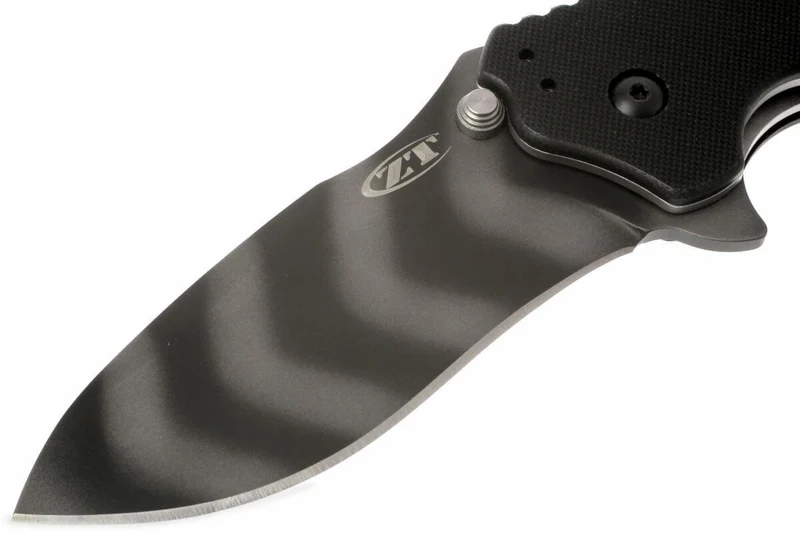 Couteau pliant Zero Tolerance ZT0350TS Tiger Strip manche G10 11,7cm