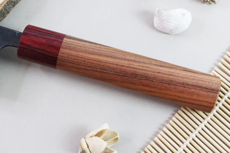 Couteau de chef japonais artisanal Wusaki Yuzo BS2 24cm