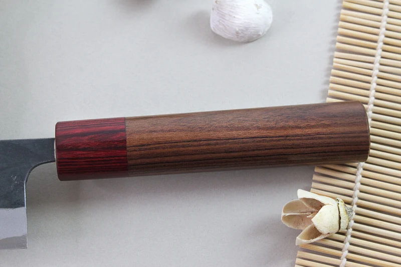 Couteau kiritsuke japonais artisanal Wusaki Yuzo BS2 15cm