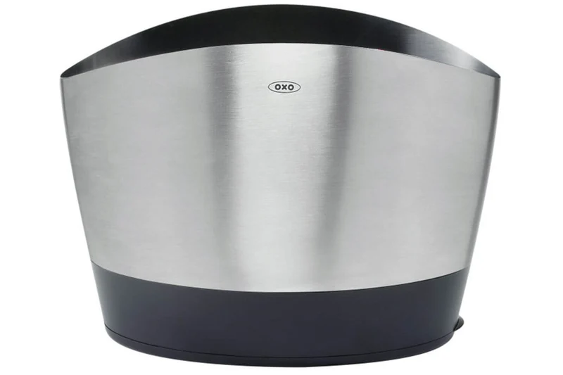 Pot à ustensiles en inox brossé OXO