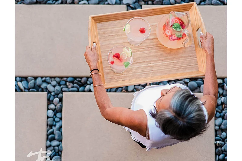 Plateau de service Totally Bamboo 58,5 x 38 cm