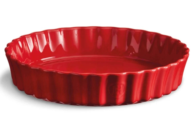 Tourtière haute cannelée Émile Henry 28cm en céramique