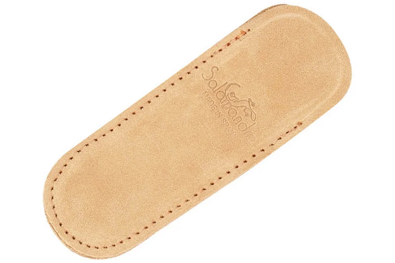 Couteau pliant artisanal Salamandra manche ziricote 10cm + étui