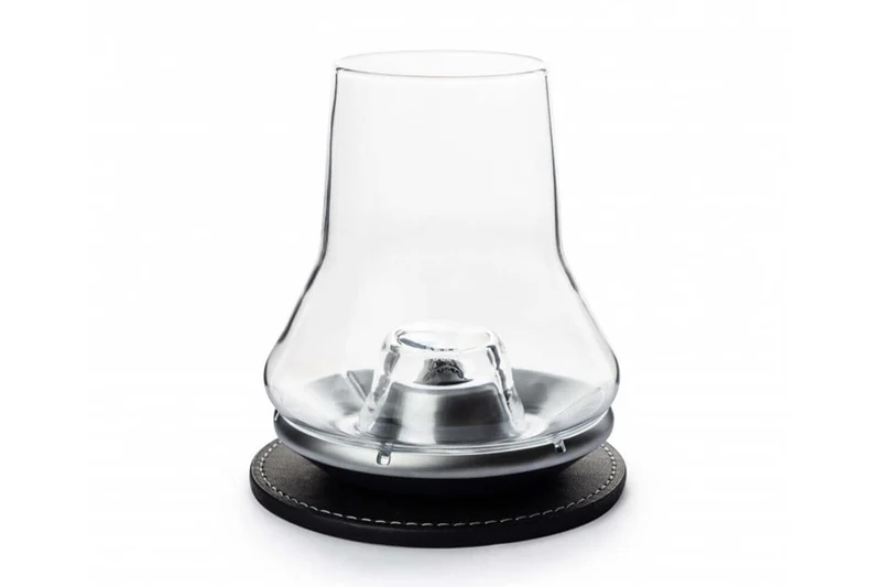 Set de dégustation whisky Peugeot Les Impitoyables verre 29cl + socle rafraîchissant