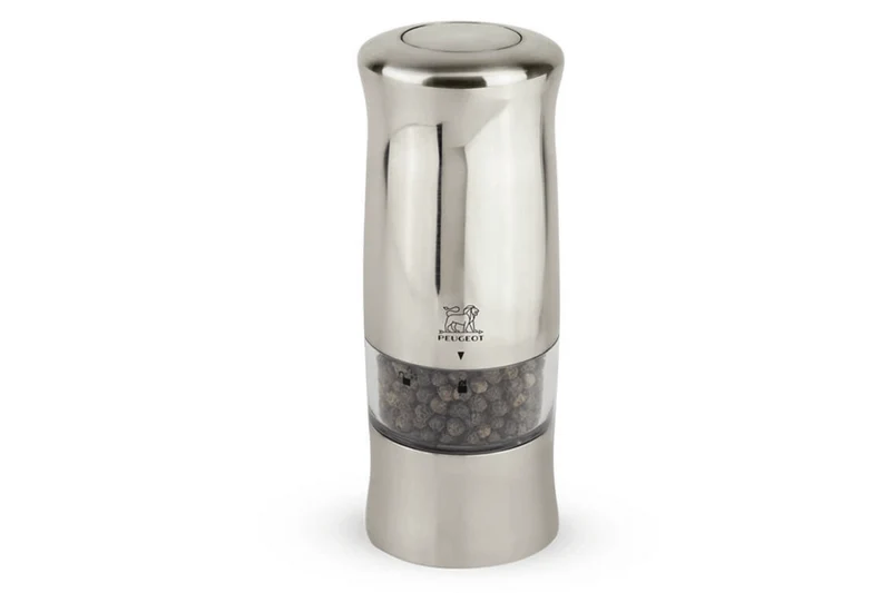 Moulin à poivre électrique Peugeot Zeli en ABS avec éclairage 14cm
