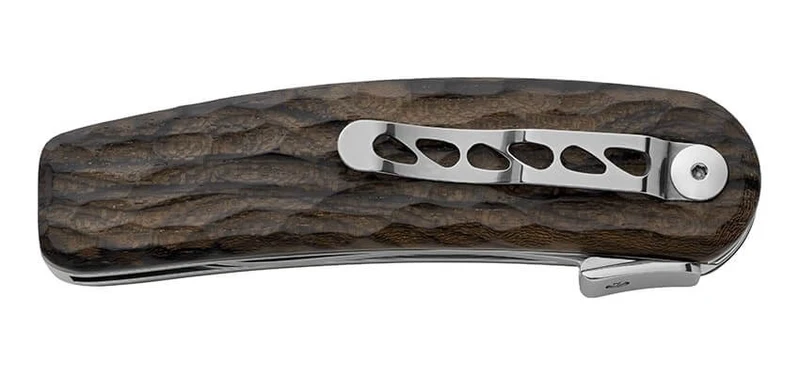 Couteau pliant FOX Rhino FX-R10 manche en ziricote sculpté 11.5cm