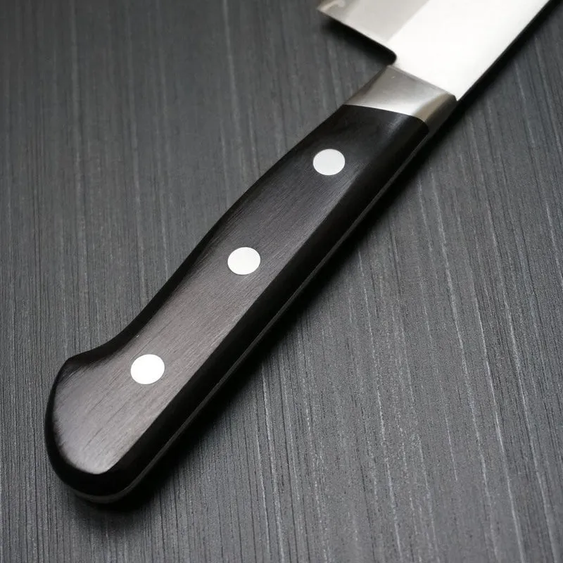 Couteau de chef japonais Japan Kanetsune 18.5cm acier Sandvik