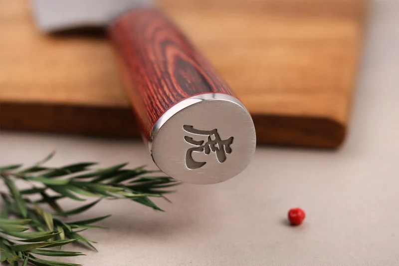 Couteau de chef Wusaki Pakka X50 20cm manche pakkawood