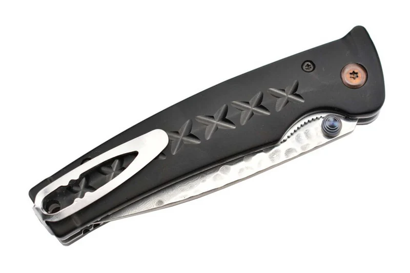 Couteau pliant MCUSTA Tsuchi Fusion MC-161D Damas martelé 11cm