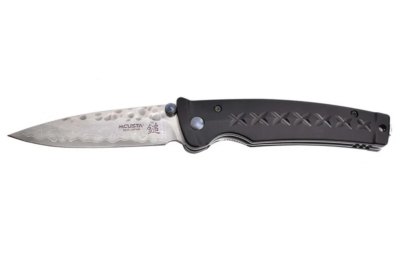 Couteau pliant MCUSTA Tsuchi Fusion MC-161D Damas martelé 11cm