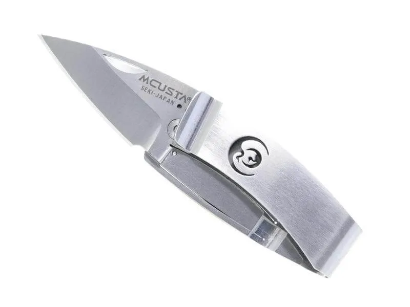 Couteau pliant MCUSTA Kamon MC-83 tout acier motif Grue 7.5cm