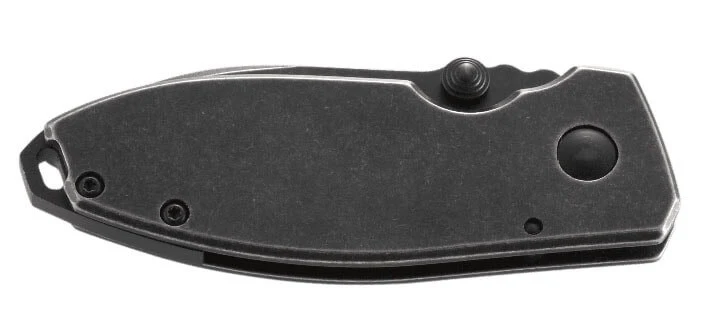 Couteau pliant CRKT SQUID 2490KS manche acier inox noir 8,8cm