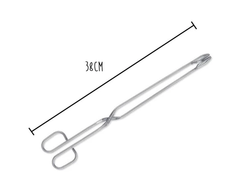 Pince de cuisine Triangle 38cm acier inox