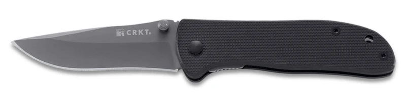 Couteau pliant CRKT DRIFTER 6450K manche noir 9,3cm