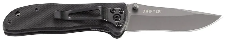 Couteau pliant CRKT DRIFTER 6450K manche noir 9,3cm