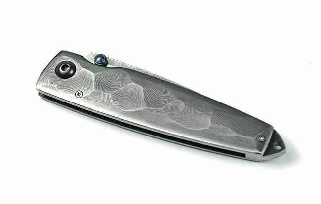 Couteau pliant MCUSTA Tsuchi MC-34D acier damas 66 couches 10cm + étui