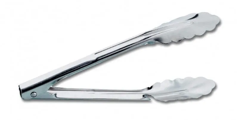 Pince à servir 30cm tout inox monobloc