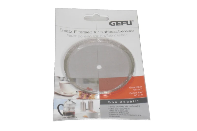 Filtre pour cafetière à piston Diego Gefu en métal