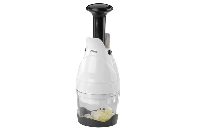 Hachoir de légumes et de fines herbes Gefu en inox et ABS