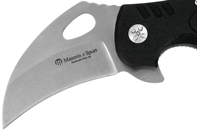 Couteau pliant Maserin Karambit 42014 manche G10 noir 13,5cm