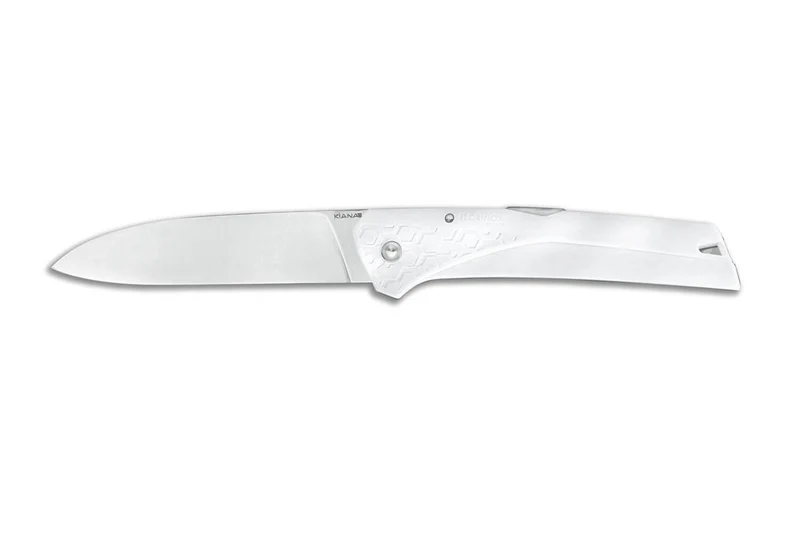 Couteau pliant Florinox Kiana manche polyamide / fibre de verre blanc 11,3cm