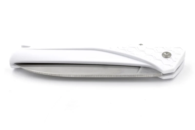 Couteau pliant Florinox Kiana manche polyamide / fibre de verre blanc 11,3cm