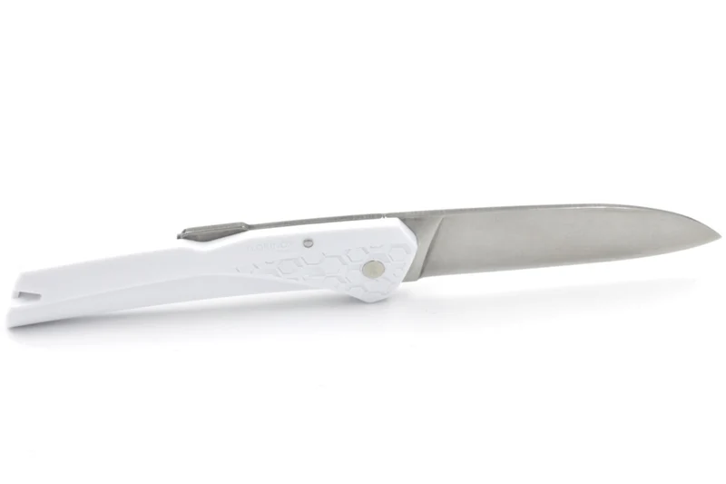 Couteau pliant Florinox Kiana manche polyamide / fibre de verre blanc 11,3cm