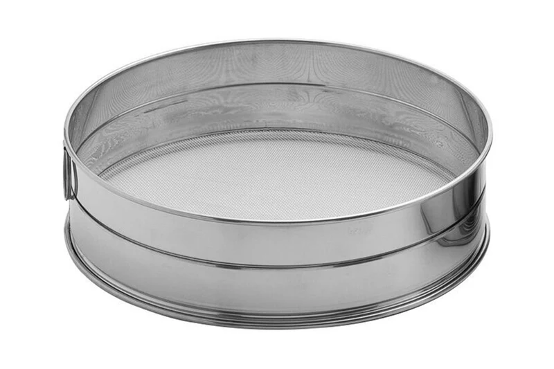 Tamis professionnel acier inox 30cm - maille inox 1.28mm