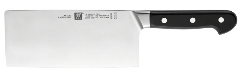 Couperet chinois Zwilling Pro forgé 18cm