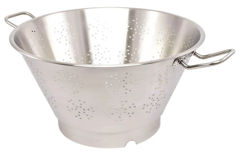 Passoire professionnelle MATFER acier inox 45cm avec anses