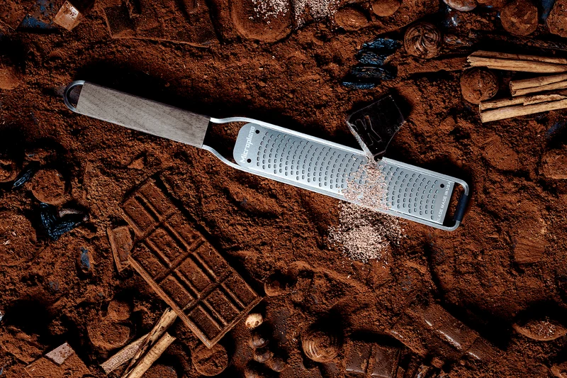 Râpe-Zesteur Microplane Master manche en noyer