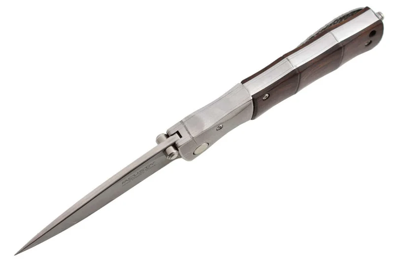 Couteau pliant MCUSTA Bamboo MC.145 manche bois de fer 10cm