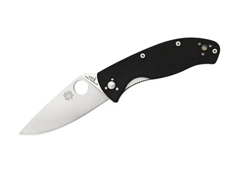 Couteau pliant SPYDERCO TENACIOUS C122GP 11cm lame lisse