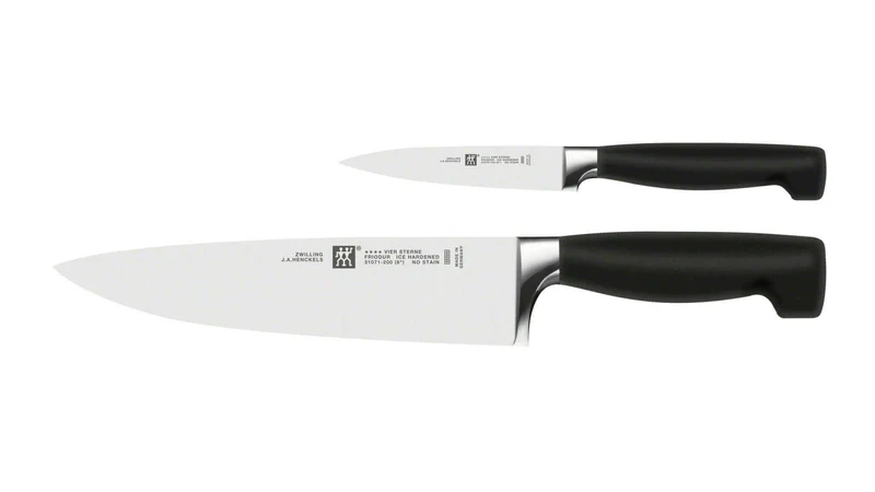 Coffret 2 couteaux forgés Zwilling Four Star - Office et Chef