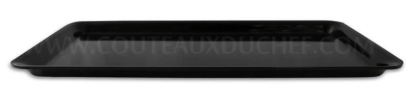 Plateau de présentation professionnel en Altuglas® noir - 58x21cm
