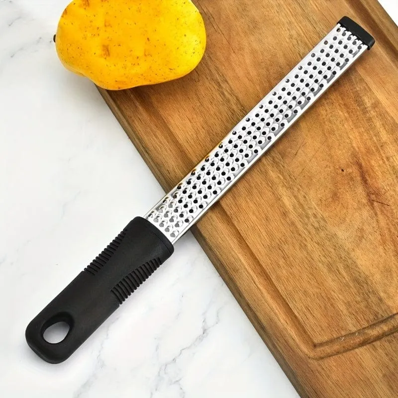 Râpe à fromage et zesteur en acier inoxydable