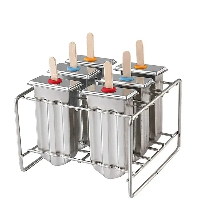 Moule à Glace en Inox pour Glaces à l'eau et Esquimaux