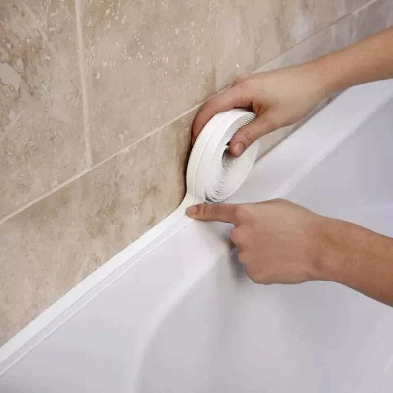 Ruban d'étanchéité adhésif pour salle de bain et cuisine