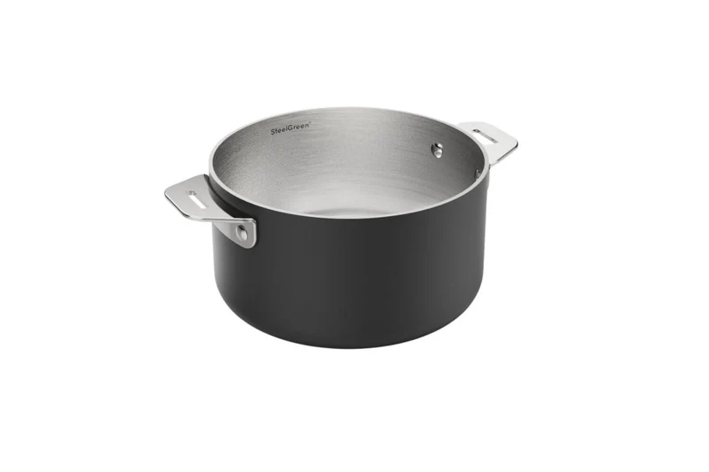Casserole Cookut La Merveilleuse 16cm en acier inoxydable Steel Green®