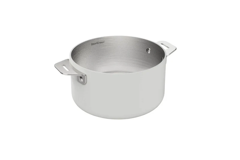 Casserole Cookut La Merveilleuse 16cm en acier inoxydable Steel Green®