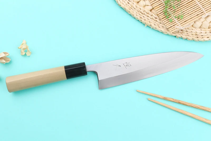 Couteau mioroshi deba 18cm japonais artisanal Tsunehisa WS2