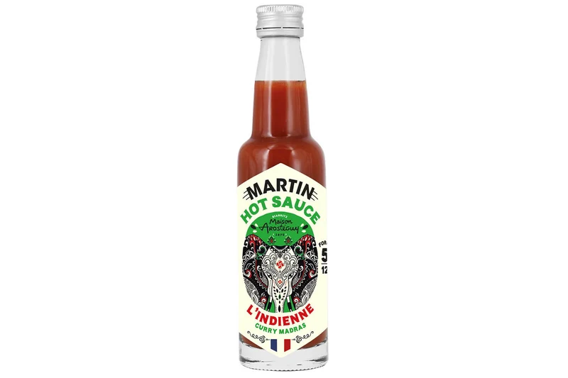 Sauce Martin Indienne force 5/12 piment mangue et curry 100g