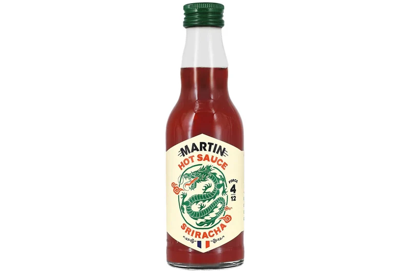 Sauce Martin Sriracha XXL force 4/12 piments rouges 200g