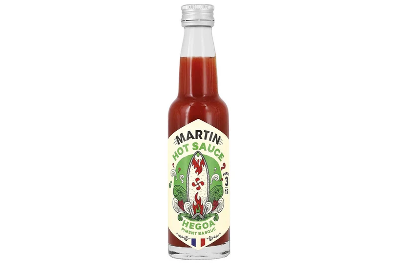 Sauce Martin Hegoa force 3/12 piment Gorria 100g