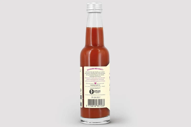 Sauce Martin Pha Yu Force 6/12 piment Galaga et combava 100g